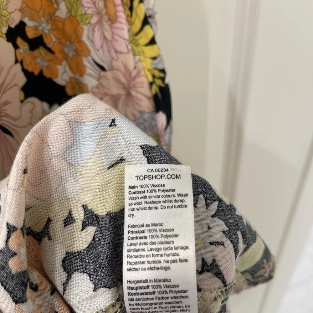 Topshop | 70s Floral Midi Dress 6